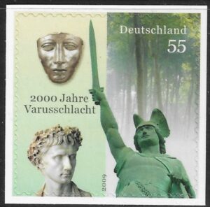 2009 Germany SG.3603 Bimillenary of Varus Battle. self adhesive. ex booklet U/M (MNH)
