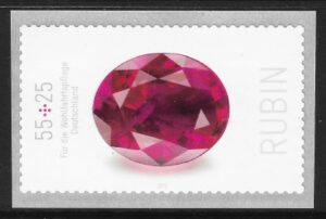 2012  Germany SG.3754  Welfare stamps. 'Ruby'.  self adhesive from coil. U/M (MNH)
