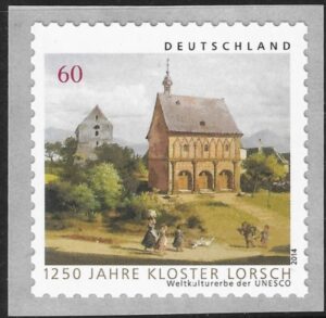 2014 Germany SG.3888 World Heritage, 1250th Anniversary of Lorsch Abbey. self adhesive ex coil. U/M (MNH)