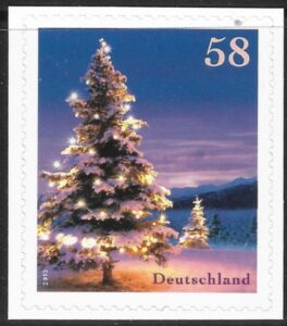 2013 Germany SG.3879 Christmas 1st issue. self adhesive ex booklet. U/M (MNH)
