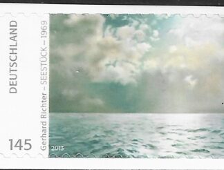 2013 Germany  SG.3863  Seascape Painting by Gerhard Richter. self adhesive ex booklet. U/M (MNH)