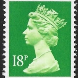 X913  18p CB bright green Harrison U/M (MNH)