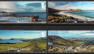 2018 Falkland Islands  SG.1422-5 Landscapes Set of 4 values U/M (MNH)