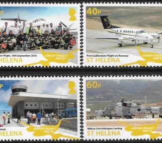 2018 St. Helena SG.1280-3 Airport III set of 4 values U/M (MNH)
