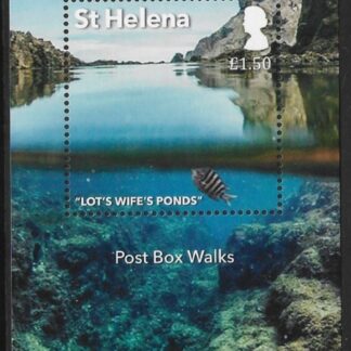 2017 St. Helena MS.1269 Walks Mini Sheet U/M (MNH