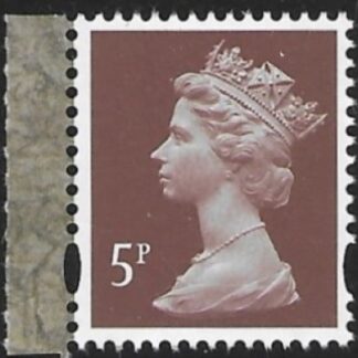 U3072  5p  2B  light reddish brown 'M18L'   'MPIL'  DY28 ISP U/M (MNH)