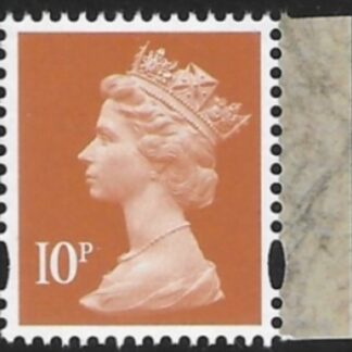 U3074  10p  2B dull orange  'M18L'  'MPIL'  DY28   ISP  U/M (MNH)