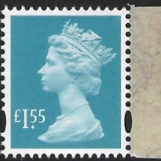 U3109  £1.55  2B  blue green  'M18L'  'MPIL'   DY28 ISP  U/M (MNH)
