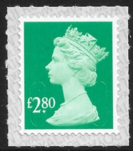 U2964 £2.80 2B emerald M19L SBP s/L Walsall (ISP) U/M (MNH)
