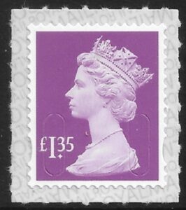 U2940a  £1.35  2B mauve M19L  SBP s/L  Walsall (ISP) U/M (MNH)