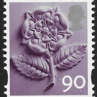 EN20  90p Tudor Rose  DLR  U/M (MNH)