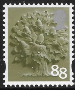 EN33  88p  Oak Tree   Litho Cartor  U/M (MNH)