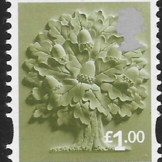 EN35  £1.00 Oak Tree  Litho Cartor  U/M (MNH)