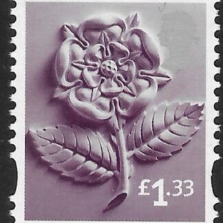 EN44  £1.33  Tudor Rose  Litho Cartor  U/M (MNH)