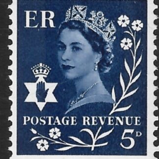 NI10  5d blue  2B  Harrison U/M (MNH)