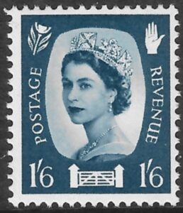 NI11  1/6d 2B grey-blue 2B  Harrison U/M (MNH)