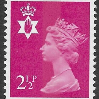 NI12  2½p  magenta CB  Harrison  U/M (MNH)