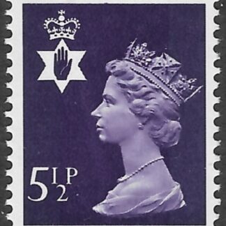NI19  5½p  violet  2B  Harrison U/M (MNH)