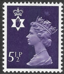 NI20  5½p  violet CB  Harrison  U/M (MNH)