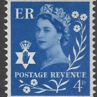 NI2p  4d ultramarine 2B  crowns watermark. Harrison U/M (MNH)