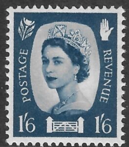 NI6 1/6d grey-blue 2B  crowns watermark.Harrison  U/M (MNH)