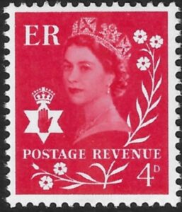 NI9  4d Vermilion  CB  Harrison U/M (MNH)