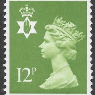 NI31  12p yellow-green phos.  Harrison  U/M (MNH)