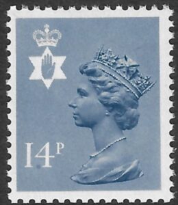 NI38  14p grey-blue type I  phos.  Questa  U/M (MNH)