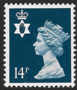 NI39  14p deep blue CB  Questa  U/M (MNH)