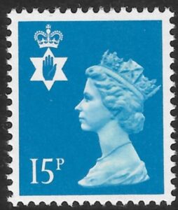 NI40  15p bright blue CB   Questa  U/M (MNH)