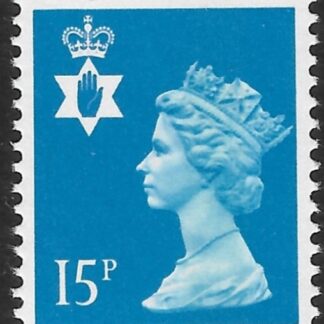 NI40  15p bright blue CB   Questa  U/M (MNH)