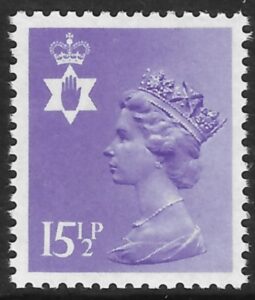 NI41  15½p  pale violet  phos.  type I  Questa  U/M (MNH)