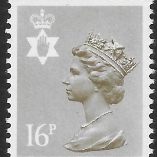 NI42  16p  drab phos.  type I  Questa  U/M (MNH)