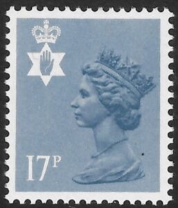 NI43  17p grey-blue  phos. type I  Questa  U/M (MNH)