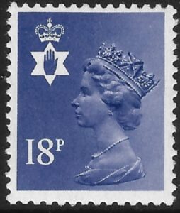 NI45 18p  deep violet  phos.  Questa  U/M (MNH)