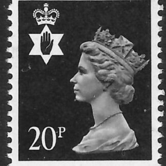 NI51  20p brownish black   phos.  Questa  U/M (MNH)