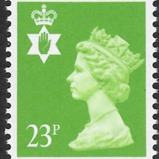 NI56  23p  bright green  phos.  Questa  U/M (MNH)