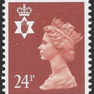 NI57  24p  indian red  phos.  Questa  U/M (MNH)