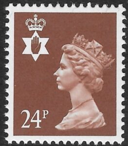 NI58  24p chestnut  phos.  Questa  U/M (MNH)