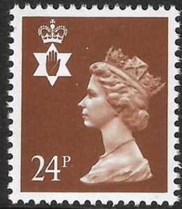NI59  24p  chestnut  2B   Questa  U/M (MNH)