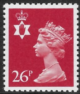 NI60  26p rosine  phos.  type I  Questa  U/M (MNH)