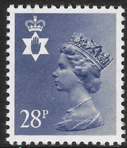 NI62  28p deep violet-blue  phos.  type I  Questa  U/M (MNH)