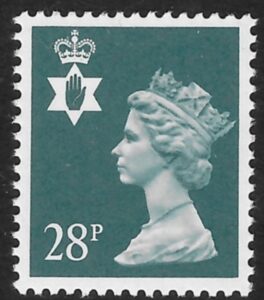 NI63  28p deep bluish grey  phos.  Questa  U/M (MNH)