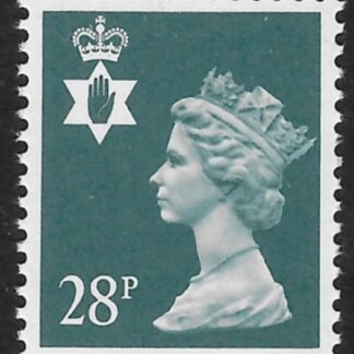 NI63  28p deep bluish grey  phos.  Questa  U/M (MNH)