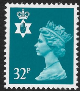 NI65  32p greenish blue  phos.  Questa  U/M (MNH)