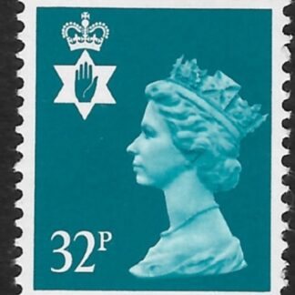 NI65  32p greenish blue  phos.  Questa  U/M (MNH)