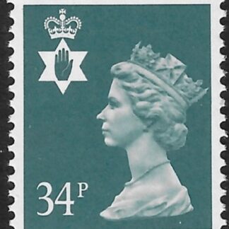 NI66  34p deep blue-grey  phos.  Questa U/M (MNH)