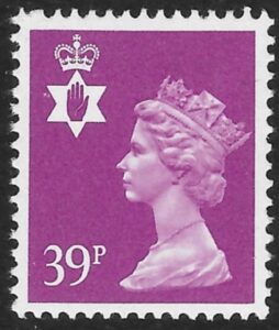 NI68  39p bright mauve  phos.  Questa  U/M (MNH)