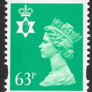 NI77  63p light emerald 2B  Litho Questa  U/M (MNH)