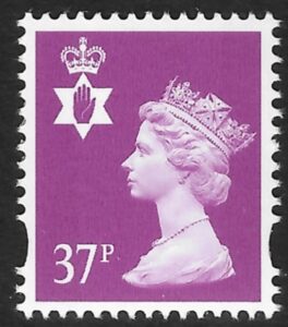 NI82  37p  bright mauve 2B  Gravure Walsall  U/M (MNH)